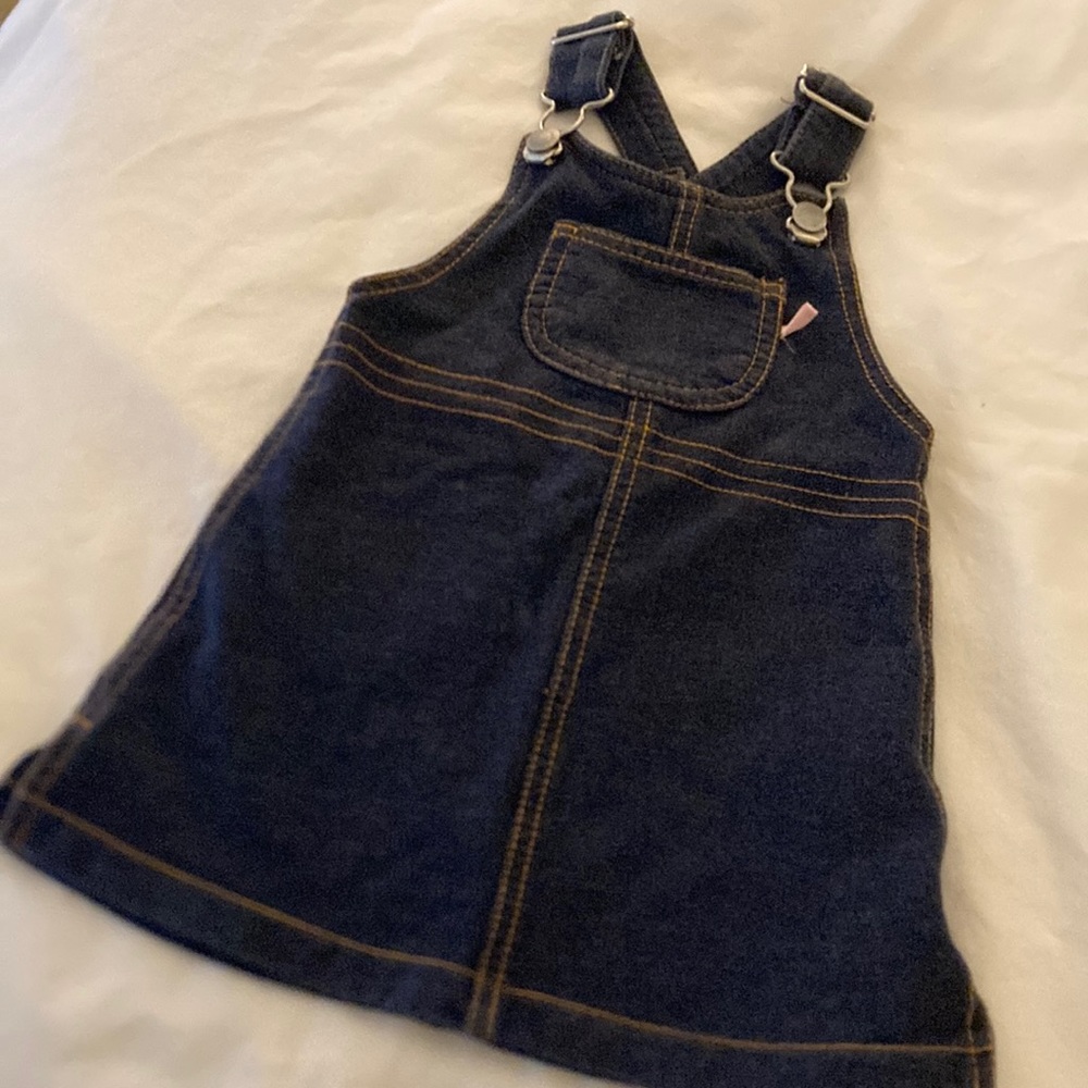 Girls overall dress